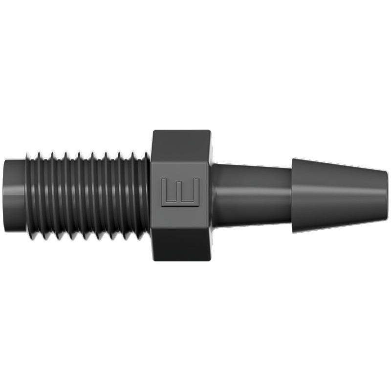 SB-U28-40-AC-B 나사-바브 피팅