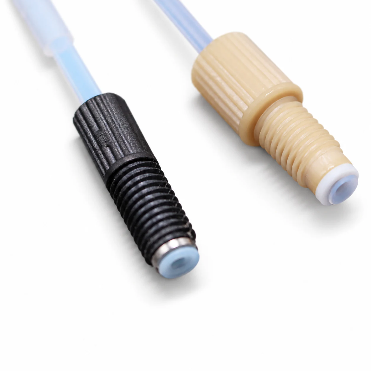 Illustration de référence d'un raccordement à collet ; le tube et les accessoires optionnels dépendent de la configuration retenue
